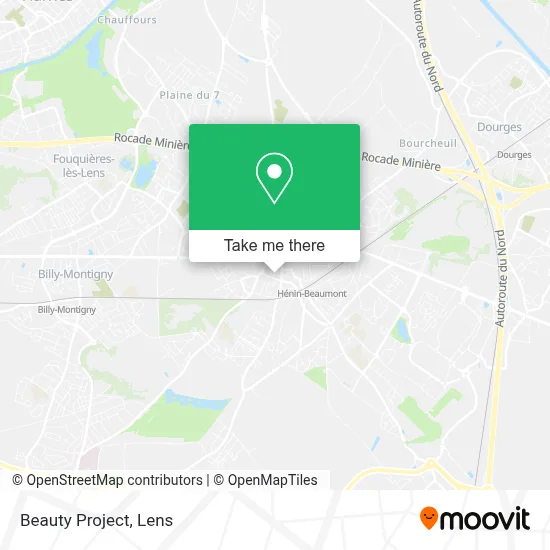 Beauty Project map