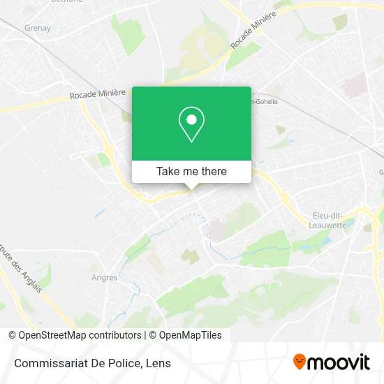 Commissariat De Police map