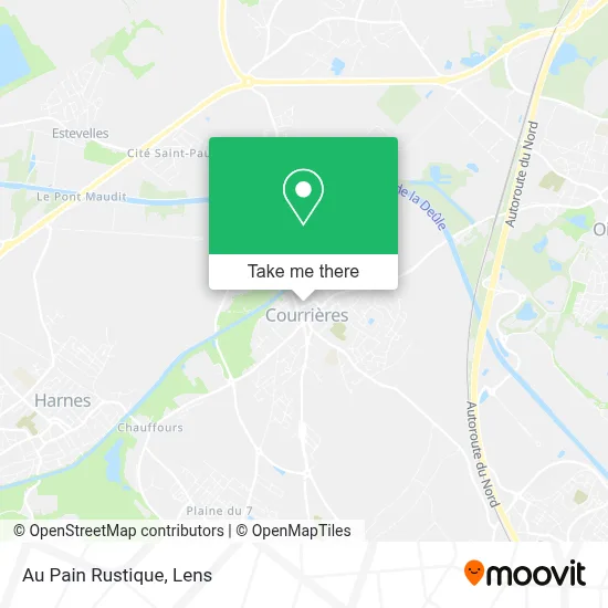 Au Pain Rustique map
