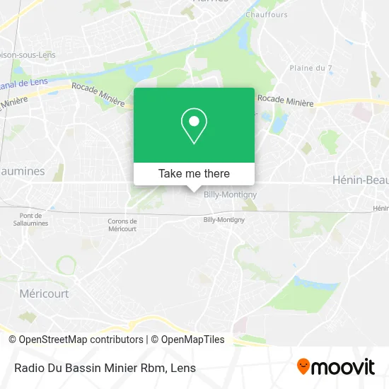 Radio Du Bassin Minier Rbm map