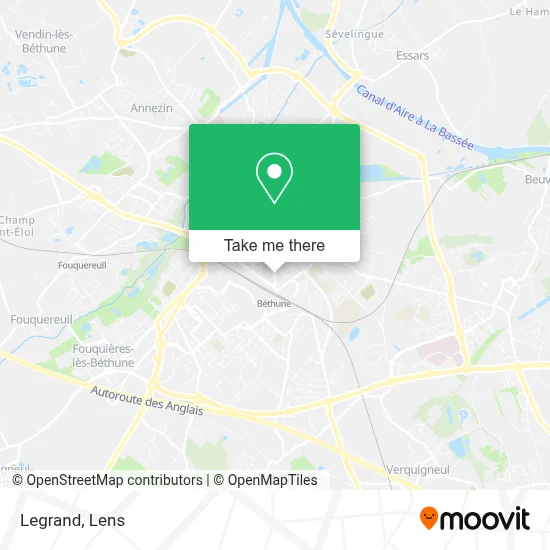 Legrand map