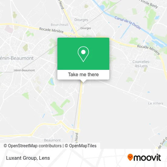 Luxant Group map
