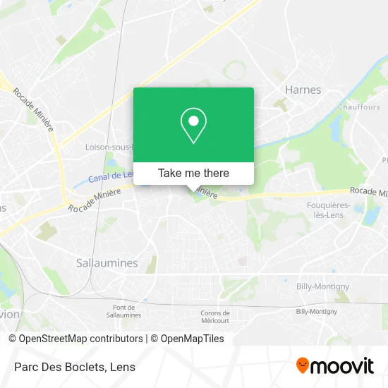 Parc Des Boclets map