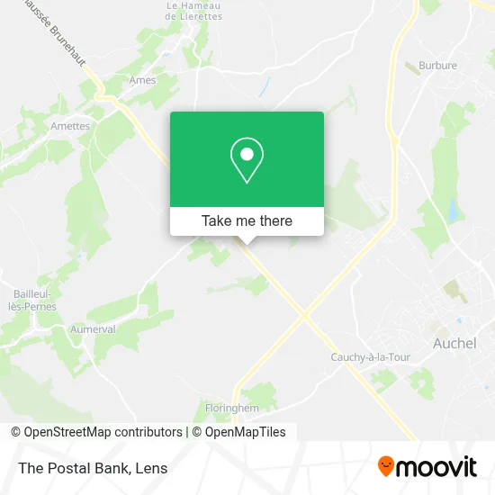 La Banque Postale map