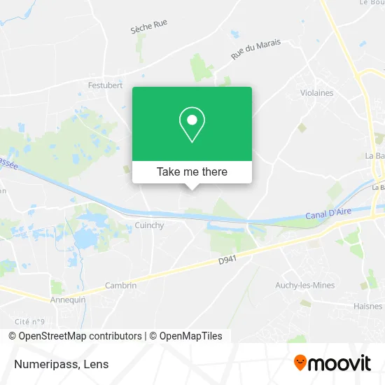 Numeripass map