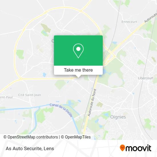As Auto Securite map