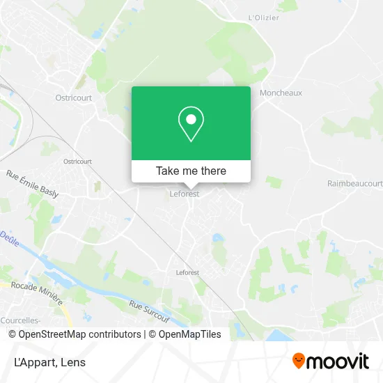 L'Appart map
