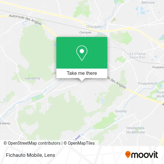 Fichauto Mobile map