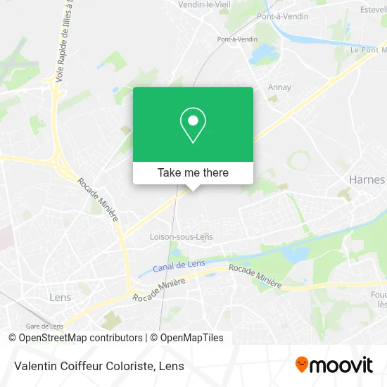 Valentin Coiffeur Coloriste map