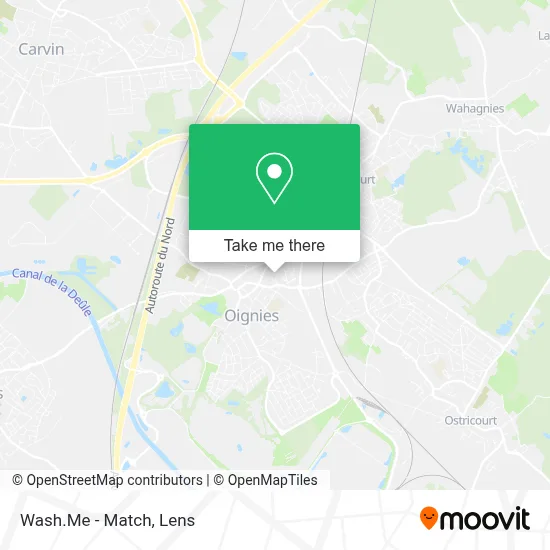 Wash.Me - Match map