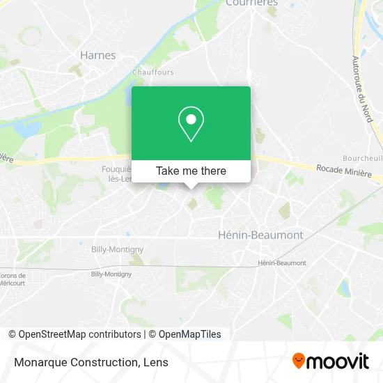 Monarque Construction map