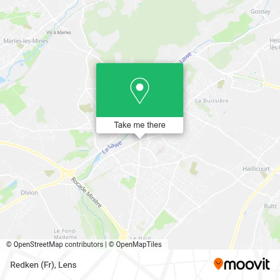 Redken (Fr) map