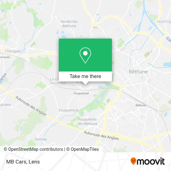 MB Cars map