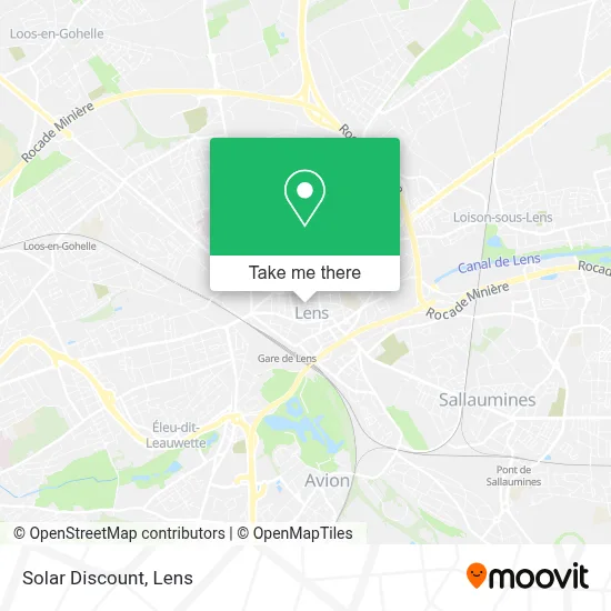 Solar Discount map