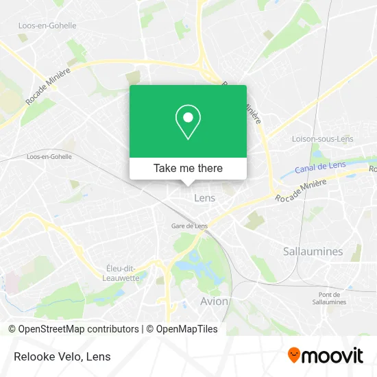Relooke Velo map
