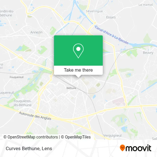 Curves Bethune map