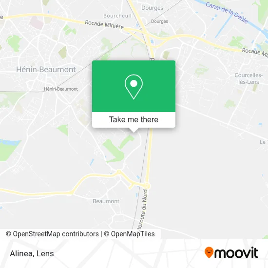 Alinea map