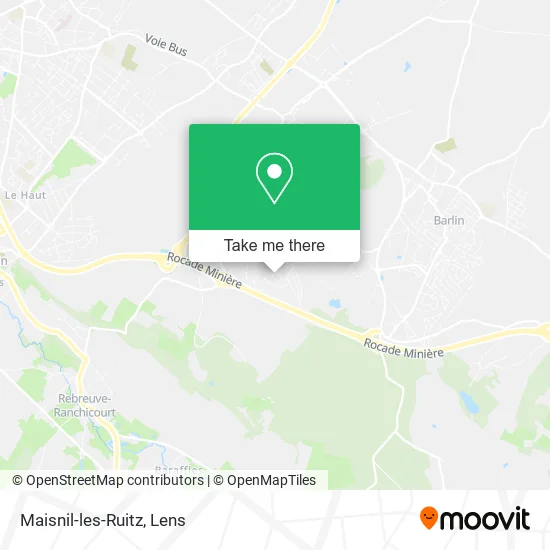 Maisnil-les-Ruitz map