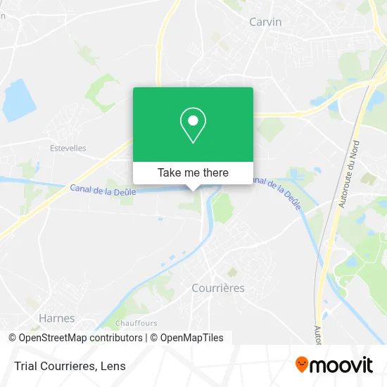 Trial Courrieres map