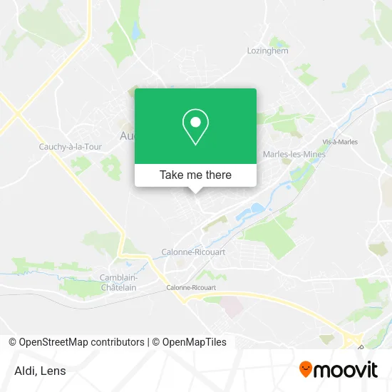 Aldi map