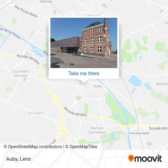 Auby map