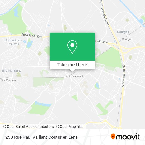 253 Rue Paul Vaillant Couturier map