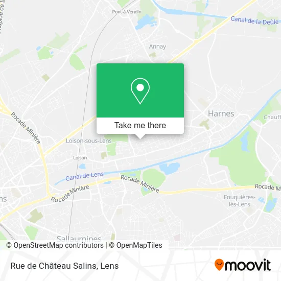 Rue de Château Salins map