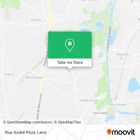 Rue André Pezé map