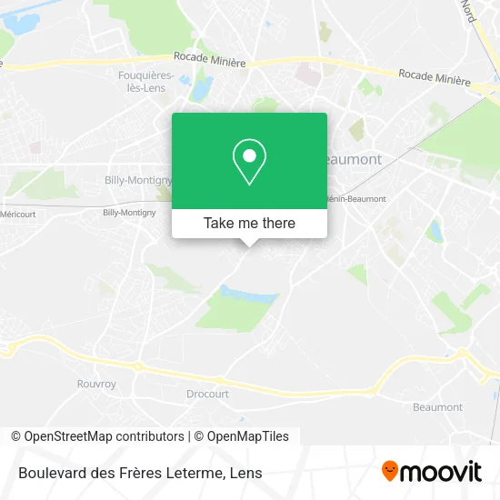 Boulevard des Frères Leterme map