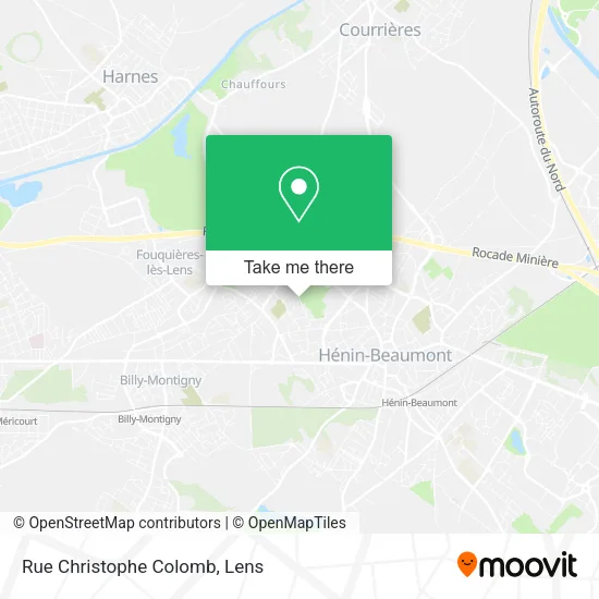 Rue Christophe Colomb map