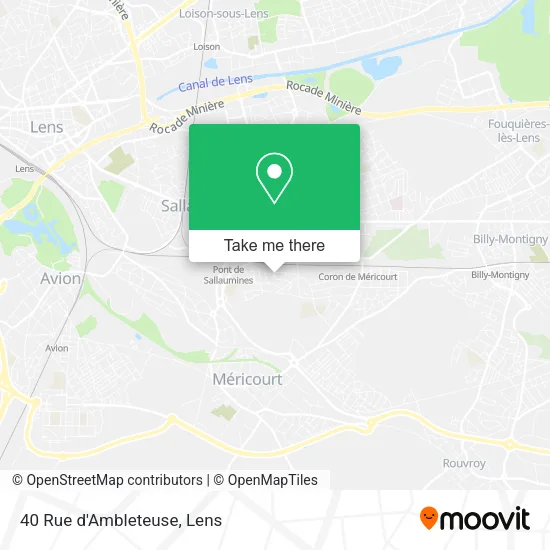 40 Rue d'Ambleteuse map