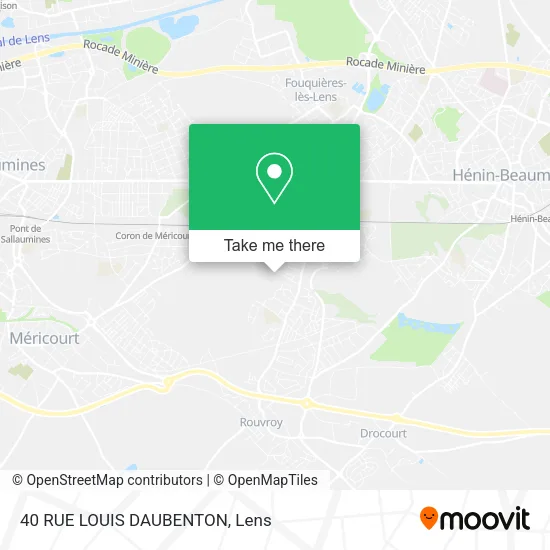 40 RUE LOUIS DAUBENTON map