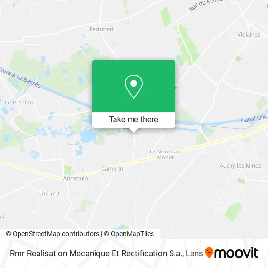 Rmr Realisation Mecanique Et Rectification S.a. map