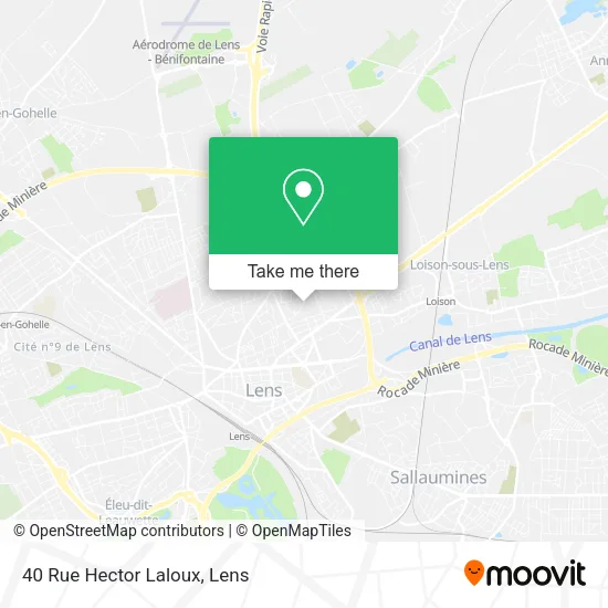 40 Rue Hector Laloux map