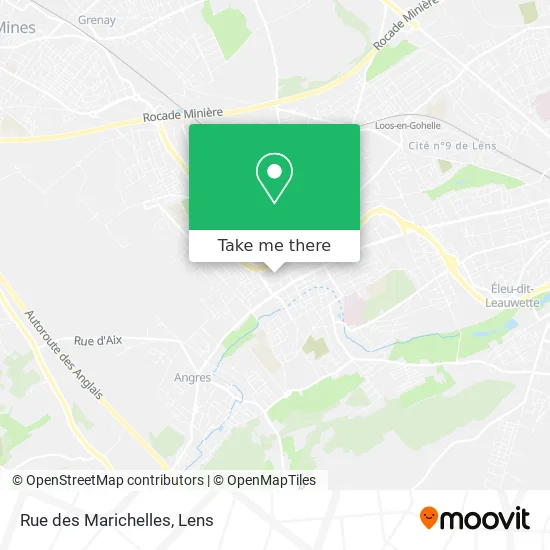 Rue des Marichelles map