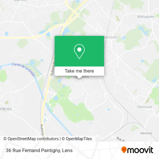 36 Rue Fernand Pantigny map