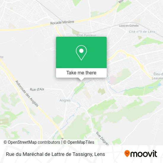 Rue du Maréchal de Lattre de Tassigny map