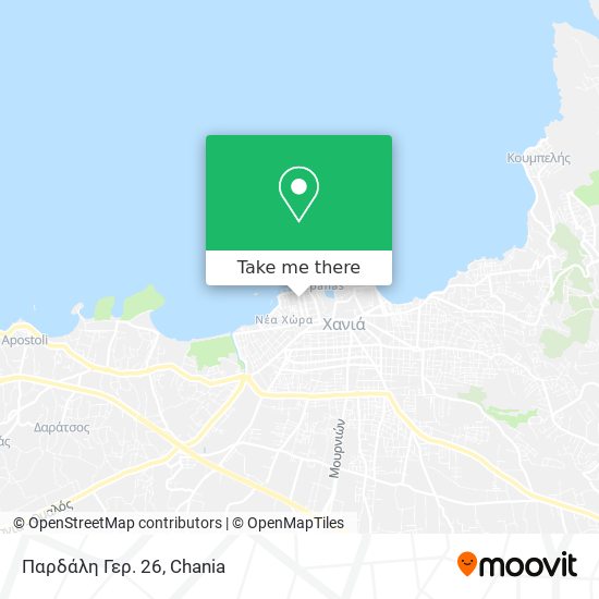 Παρδάλη Γερ. 26 map
