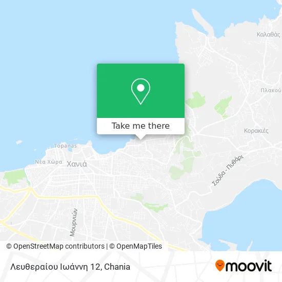 Λευθεραίου Ιωάννη 12 map