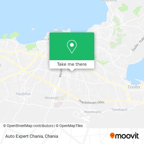 Auto Expert Chania map