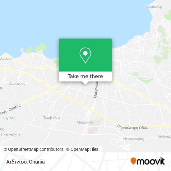 Αϊδινίου map