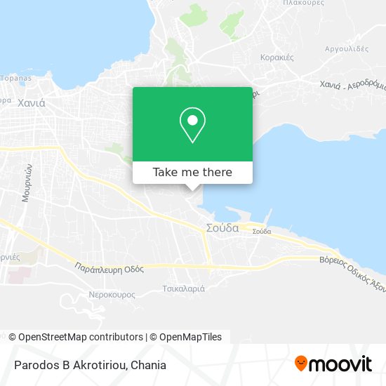 Parodos B Akrotiriou map