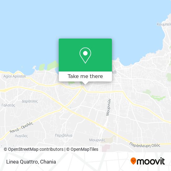 Linea Quattro map