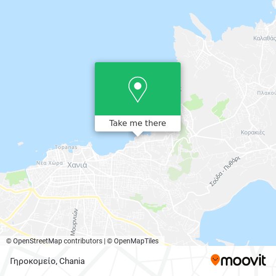 Γηροκομείο map
