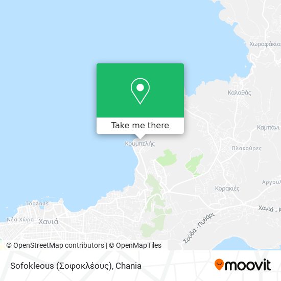 Sofokleous (Σοφοκλέους) map
