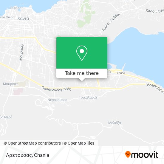 Αρετούσας map