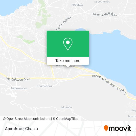 Αρκαδίου map