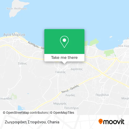Ζωγραφάκη Στεφάνου map