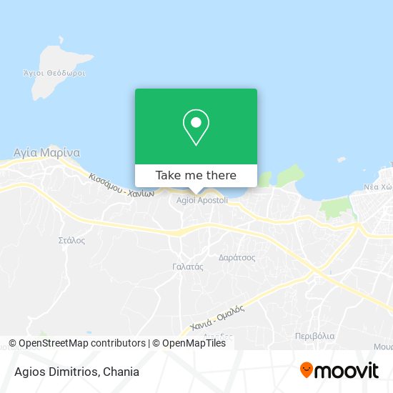 Agios Dimitrios map