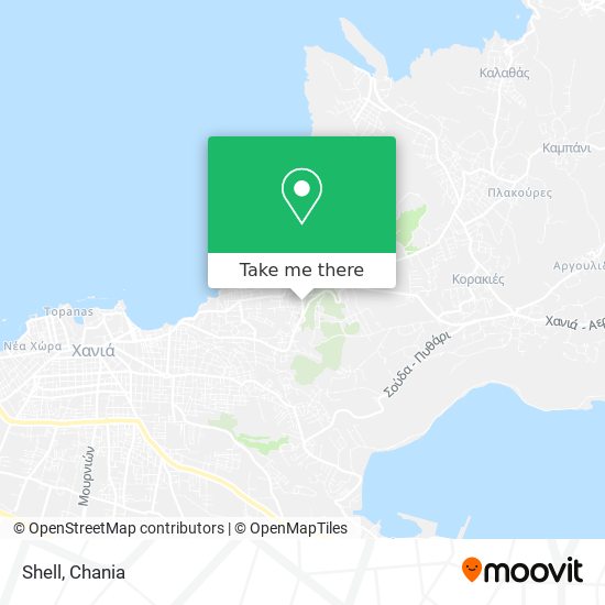 Shell map